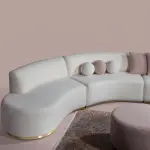 Arrow Sectional Sofa Set (Corner + Armchair)