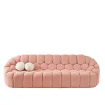 Balloon Style Sofa Set (3+3+1)