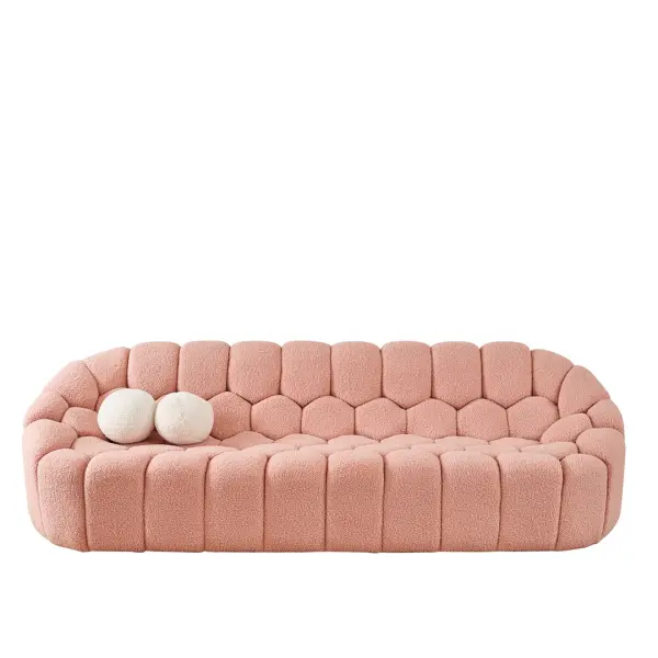 Balloon Style Sofa Set (3+3+1)