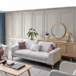 Valeria Hazeran Sofa Set (3+3+1+1)