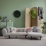 Manetti Sectional Sofa Set (Corner + Armchair)