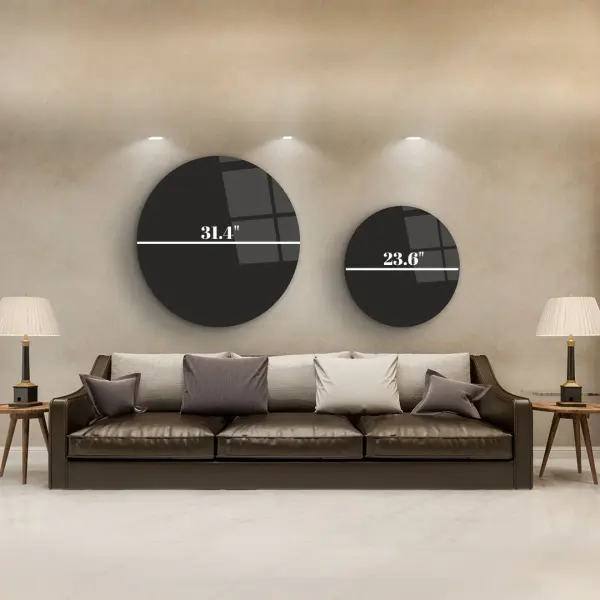 Infinity - Circle Glass Art