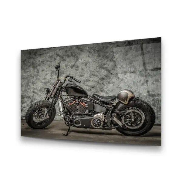 Harley Davidson - Horizontal Glass Art