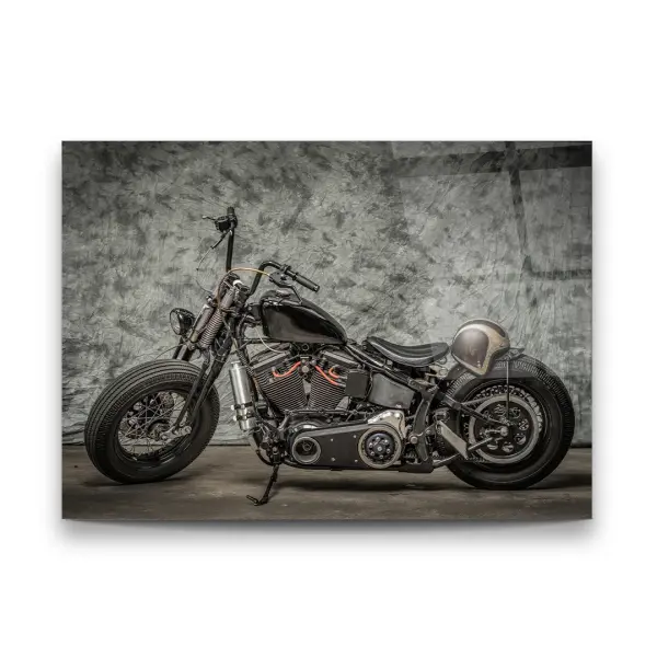 Harley Davidson - Horizontal Glass Art