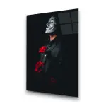 V For Vendetta - Rectangle Glass Art