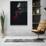 V For Vendetta - Rectangle Glass Art