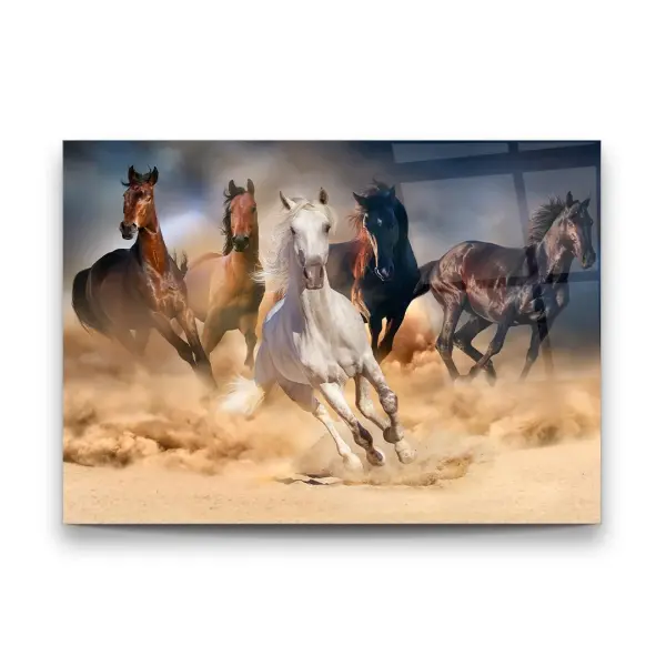 The Thoroughbred - Horizontal Glass Art