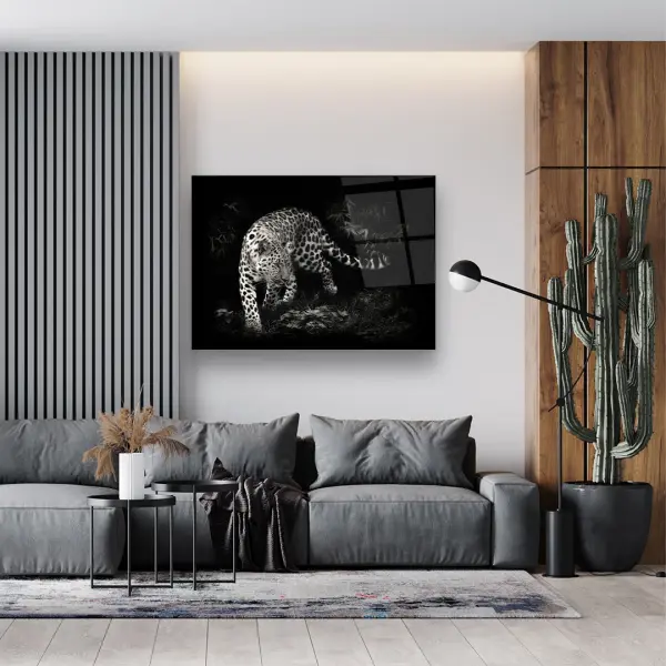 Bengal Tiger - Horizontal Glass Art