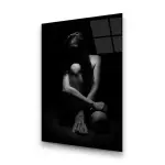 Melancholy - Rectangle Glass Art