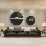 Tree of Life 5 - Circle Wall Glass Art