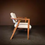 Walnut Shirted Chair