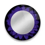 "Purple Flower" Mirror