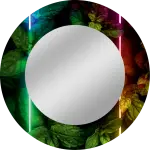 "Nature and Neon" Mirror