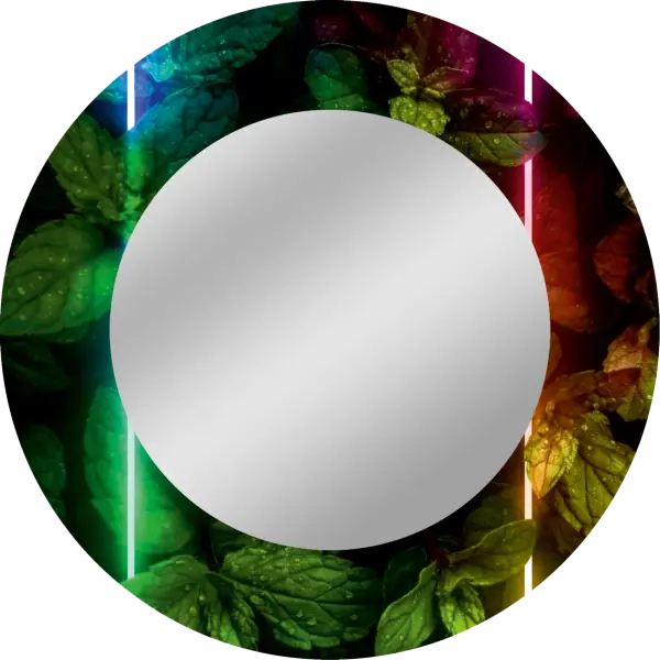 "Nature and Neon" Mirror