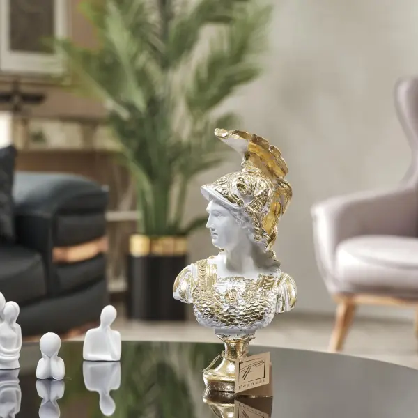 Decorative Ancient Greek Mythology Athena Bust - Statues (Handmade)