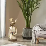 Giant Deer Sculpture - Statues (Handmade)