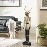 Giant Deer Knight Sculpture - Statues (Handmade)
