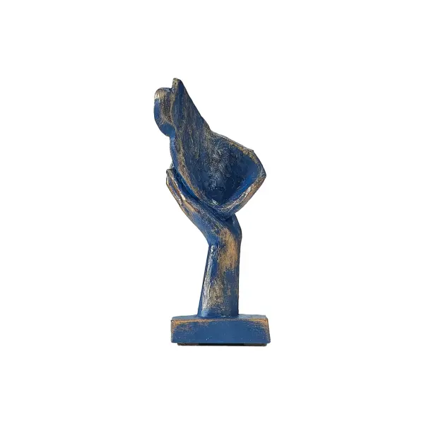 Face Mask Statue Sculpture Three-piece set 10,2" (Handmade)