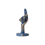 Face Mask Statue Sculpture Three-piece set 10,2" (Handmade)