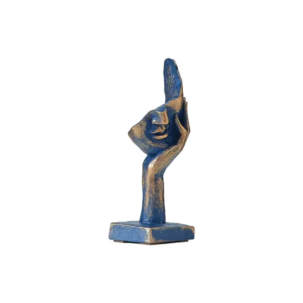 Face Mask Statue Sculpture Three-piece set 10,2" (Handmade)