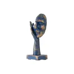 Face Mask Statue Sculpture Three-piece set 10,2" (Handmade)