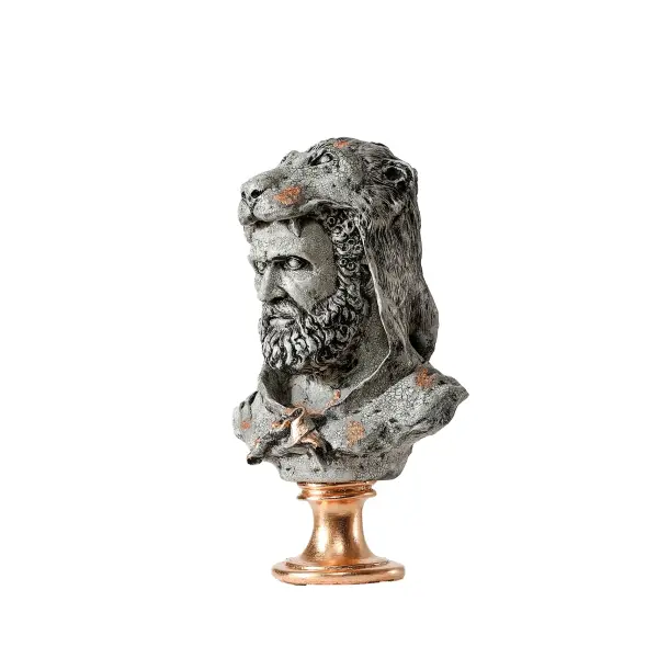 Wolf Headed Hercules 19.6' Sculpture - Statues (Handmade)