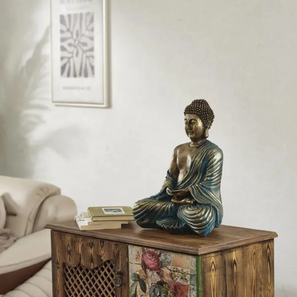 Meditating Buddha Sculpture - Statues (Handmade)