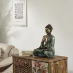 Meditating Buddha Sculpture - Statues (Handmade)