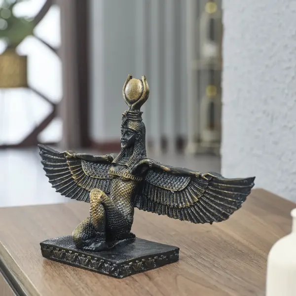 Crowned Cleopatra Bust - Sculpture (Handmade)