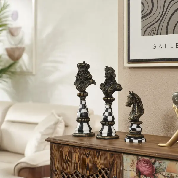 Great Greek Chess Pieces Sculpture's (Handmade)