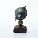 World Globe Sculpture 10.6" (Handmade)