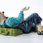 Ferozzi  Cosy Clown Sculpture - Statues (Handmade)