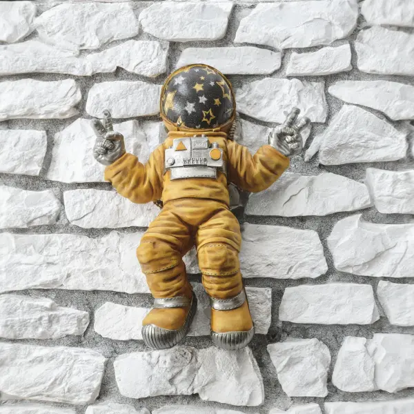 Wall Astronaut Sculpture - Statues (Handmade)