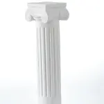 Ferozzi Elegant Corinthian Column Pedestal  (Handmade)