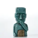 I Didn't See, I Didn't Hear, I Don't Know Flower Pot (Handmade)