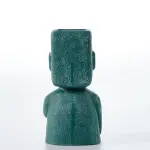 I Didn't See, I Didn't Hear, I Don't Know Flower Pot (Handmade)