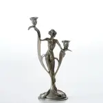 Fairy Decorated double-headed Candlestick - (Handmade)