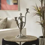 Fairy Decorated double-headed Candlestick - (Handmade)