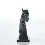 Horse Head with Pedestal - Sculpture (Handmade)