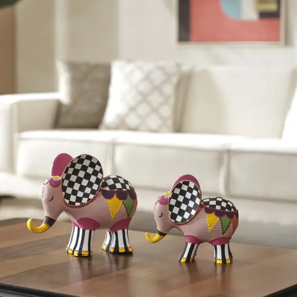 Mackenzei Elephant Sculpture - Statue (Handmade)