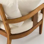 Rose Iroko Garden and Patio Seating Set