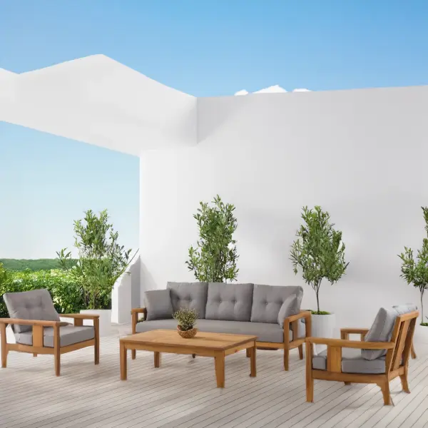 Rose Iroko Garden and Patio Seating Set