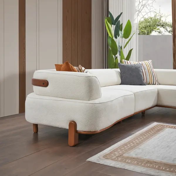 Vision Sectional Sofa Set (Corner + Armchair + Ottoman )