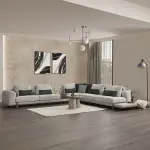 Zeta Sectional Sofa Set (Corner +  Armchair)