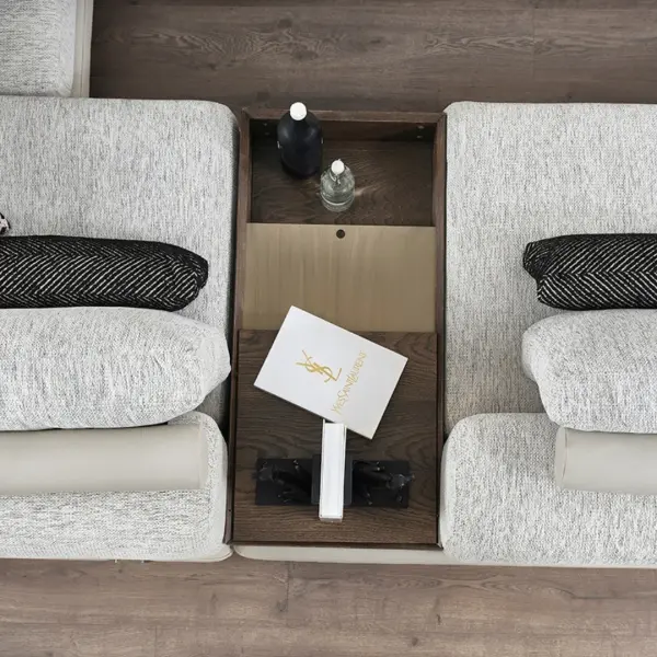 Zeta Sectional Sofa Set (Corner +  Armchair)