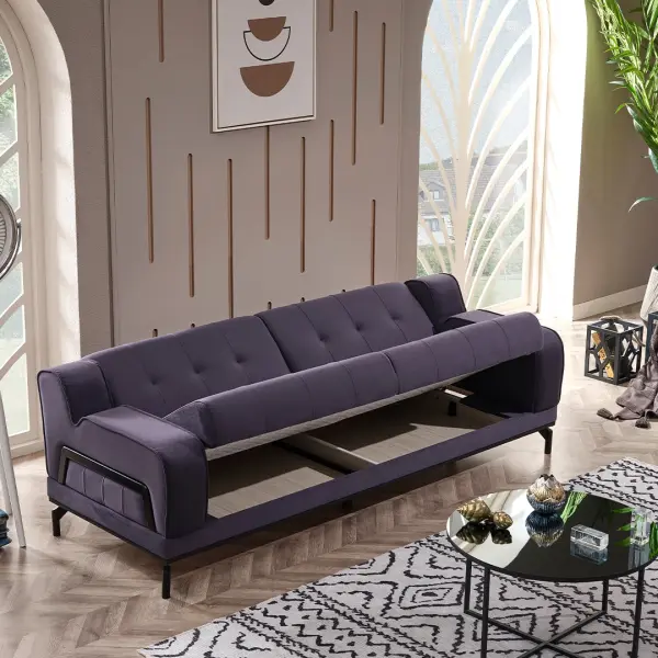 Hamilton Modern Comfort Sofa Bed Set (3+3+1+1 )