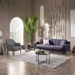 Hamilton Modern Comfort Sofa Bed Set (3+3+1+1 )