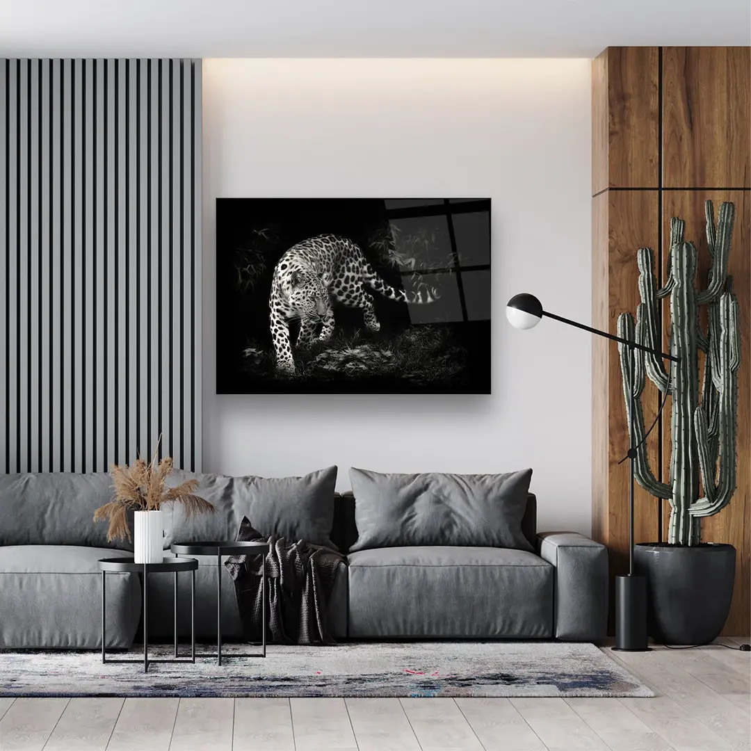 Bengal Tiger - Horizontal Glass Art