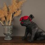 Cool Bulldog Sculpture 22.4" (Handmade)