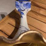 Decorated Gramophone Phone Speaker 13.7 (Handmade)